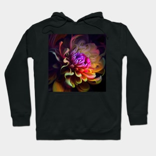 Floral artwork Hoodie